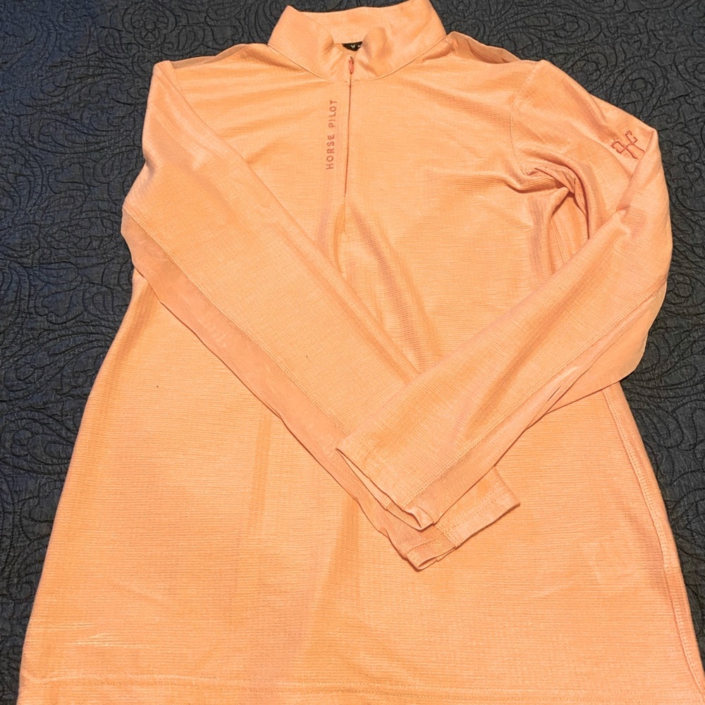 Horse Pilot XL base layer, stunning peach color